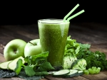 Green  vegetable juice