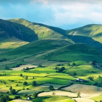 Howgill Fells in the Yorkshire Dales National Park