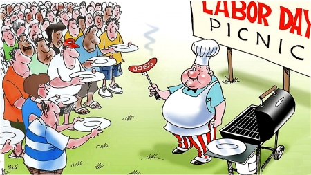 Labor Day - picnic, labor day, holiday, jobs