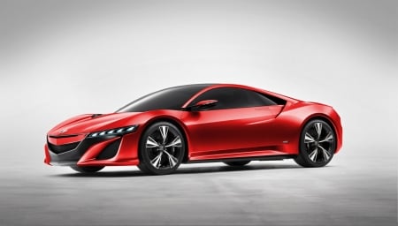 Acura-NSX - Car, Acura, NSX, red