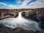 Aldeyjarfoss Waterfall