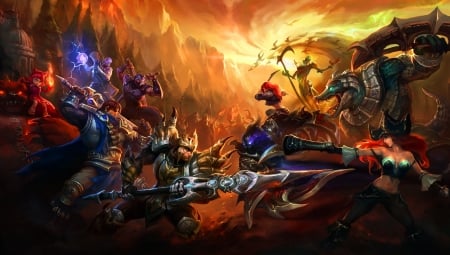 League Of Legends - fantasy, game, legends, League