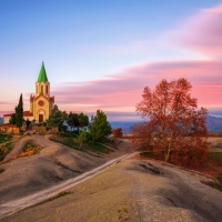 Sunset in Catalonia, Spain