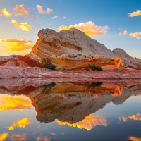 White  pocket  rock in Arizona