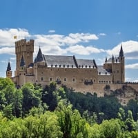 Alcazar Castle, Segovia, Spain