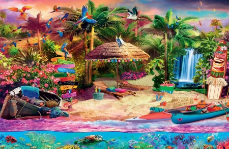 Tropical Island Holiday