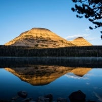 Mirror Lake at sunrise, Utah