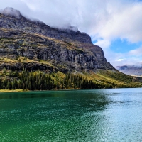 Green Glacier Waters, Glacier National Park, Montana