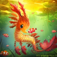 Fall Seahorse