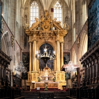 Cathedral Altar in Poland