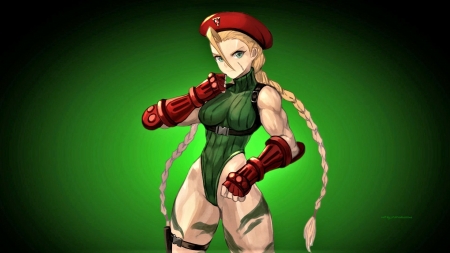 HD wallpaper: anime, anime girls, Street Fighter, Cammy White