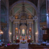 Church Altar in Mexico