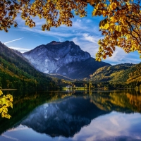 Lake Langbathsee, Austria