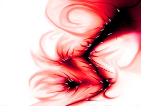 Abstract Red 46405 .jpg - red, swirls, curls abstract