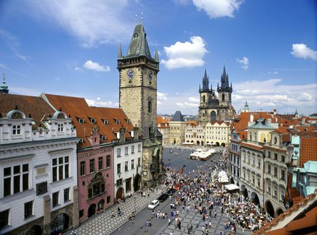 Prague - architecture, capitals