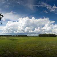 Beautiful White Clouds