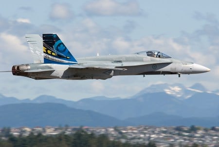 CF 18A HORNET - militery, hornet, jet, recon, fighter, f18, canada