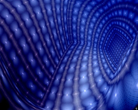 Inside Out - 3d and cg, abstract, blue