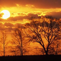 Orange Glow Sunset