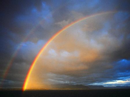 Rainbow 007.jpg - pretty, clouds, doublerainbow