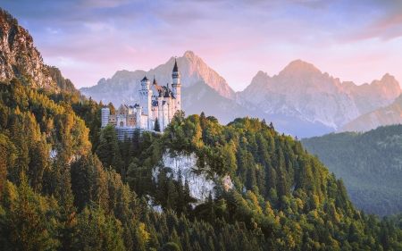 Castle in Germany - mountains, Germany, Bavaria, castle