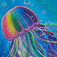 Rainbow jellyfish