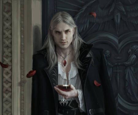 Sorin the Mirthless - man, dark, vampire, fantasy, martina fackova, halloween, art, luminos, sorin