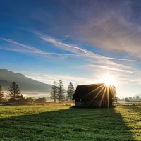 Sunrise in Austria