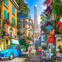 The old streets of Paris