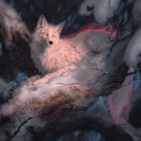 Fantasy wolf