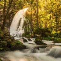 Gollinger Waterfall, Salzburg, Austria