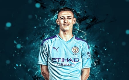 Phil Foden - Manchester City, Phil Foden, phil foden, manchester city