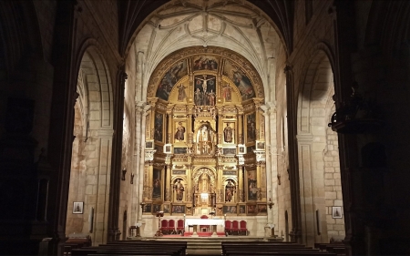 Church Altar in Spain