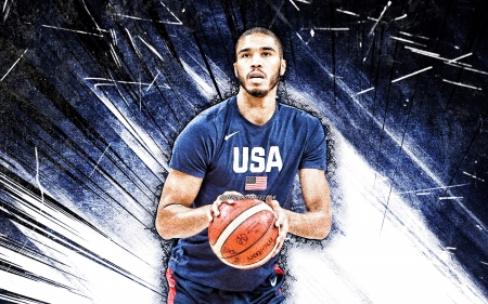 Jayson Tatum - USA, jayson tatum, tatum, united states