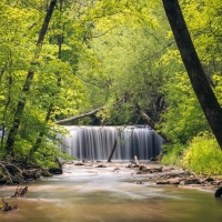 Hidden Falls in Nerstrand Big Woods State Park, Minnesota