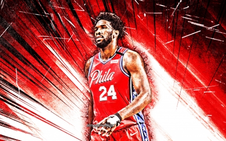 Joel Embiid - NBA, joel embiid, embiid, 76ers, basketball