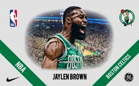 Jaylen Brown - boston celtics, NBA, basketball, jaylen brown