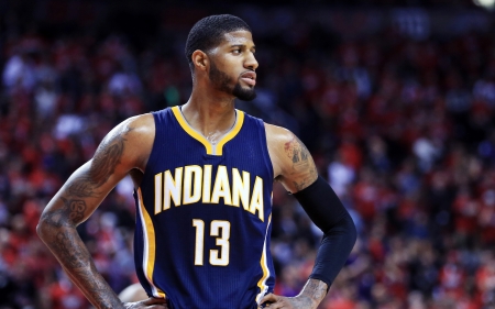 Paul George - indiana pacers, NBA, paul george, basketball