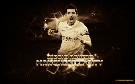 Sergio Agüero - kun aguero, aguero, sergio aguero, manchester city