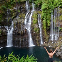 Grand Galet Waterfalls