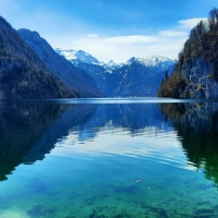 Lake Koenigssee, Bavaria, Germany