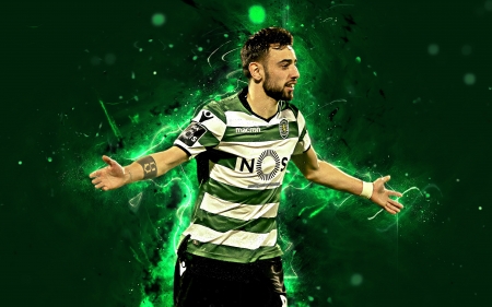 Bruno Fernandes - bruno fernandes, football, Sporting CP, sporting lisbon