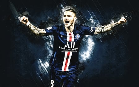 Mauro Icardi - mauro icardi, PSG, icardi, Paris SG