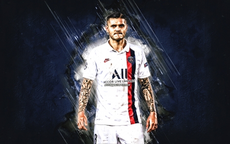 Mauro Icardi - mauro icardi, PSG, icardi, Paris SG