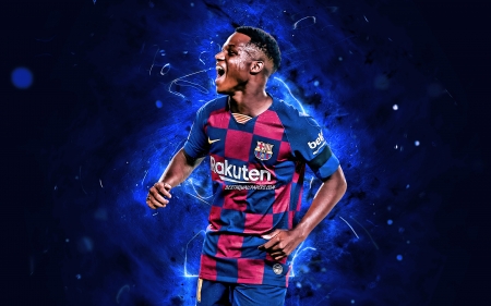 Ansu Fati - barcelona, ansu fati, barca, football