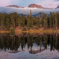 Mountain Lake Reflection