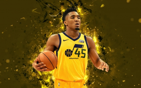 Donovan Mitchell - NBA, donovan mitchell, utah jazz, mitchell