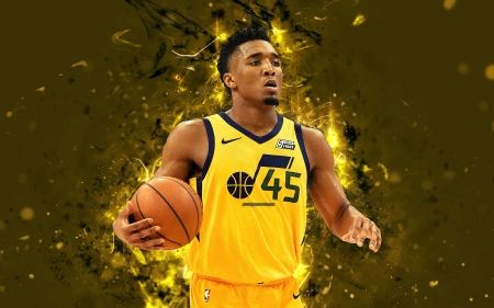 Donovan Mitchell - NBA, utah jazz, mitchell, donovan mitchell