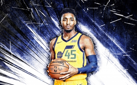 Donovan Mitchell - NBA, utah jazz, mitchell, donovan mitchell