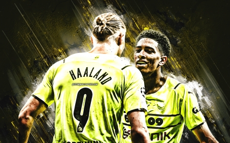 Håland & Bellingham - BVB, erling haaland, jude bellingham, dortmund